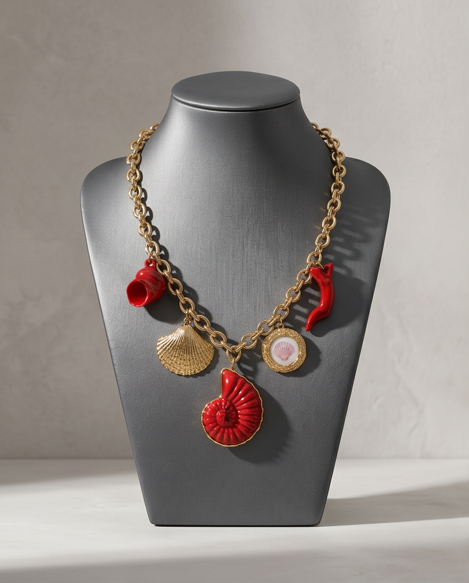 Collana conchiglie