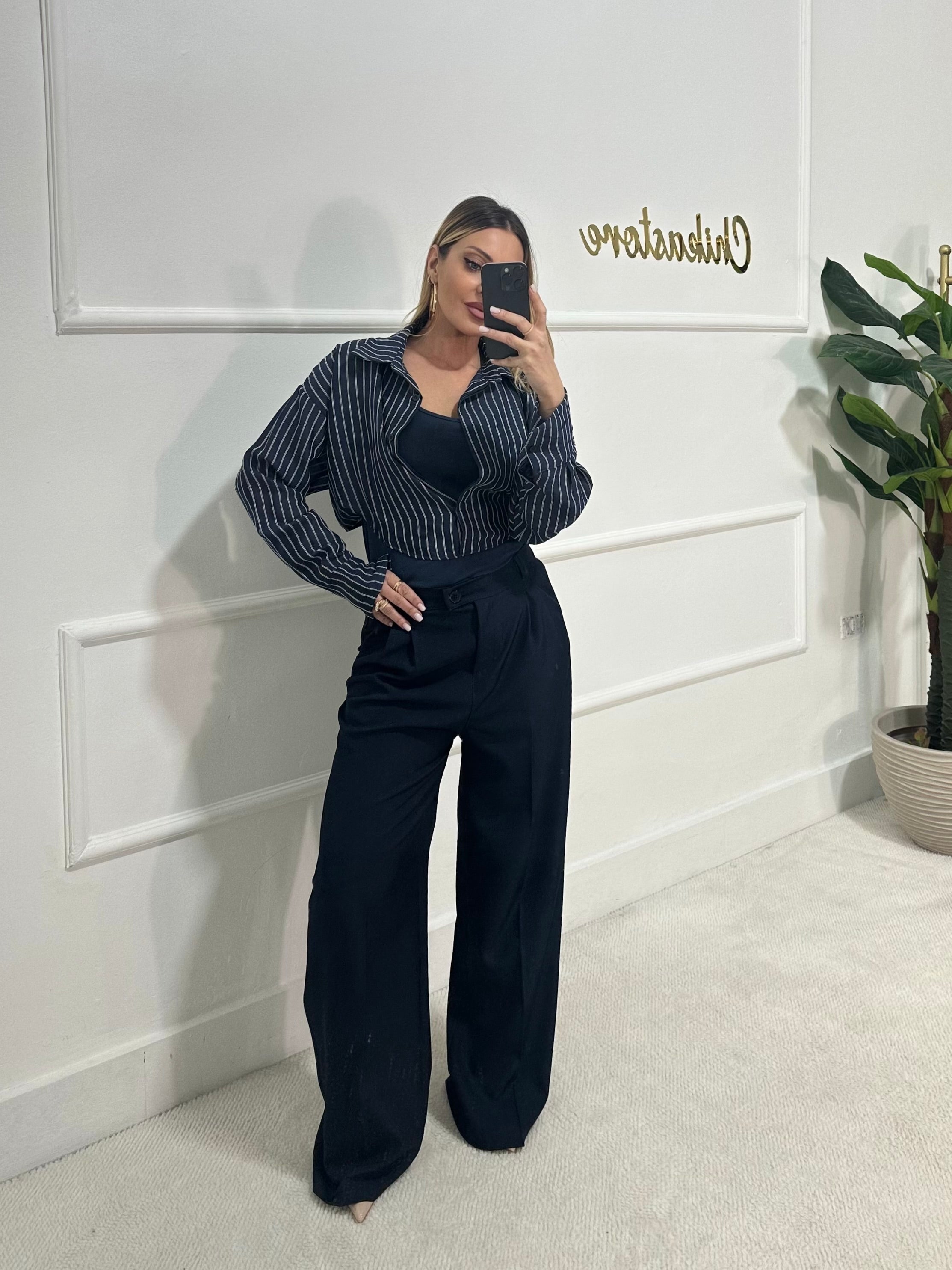 Pantalone Elegance Blu