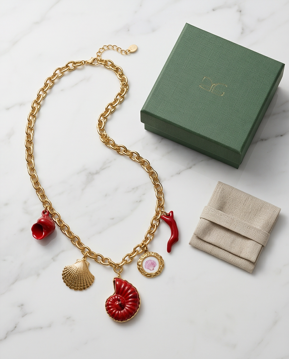 Collana conchiglie