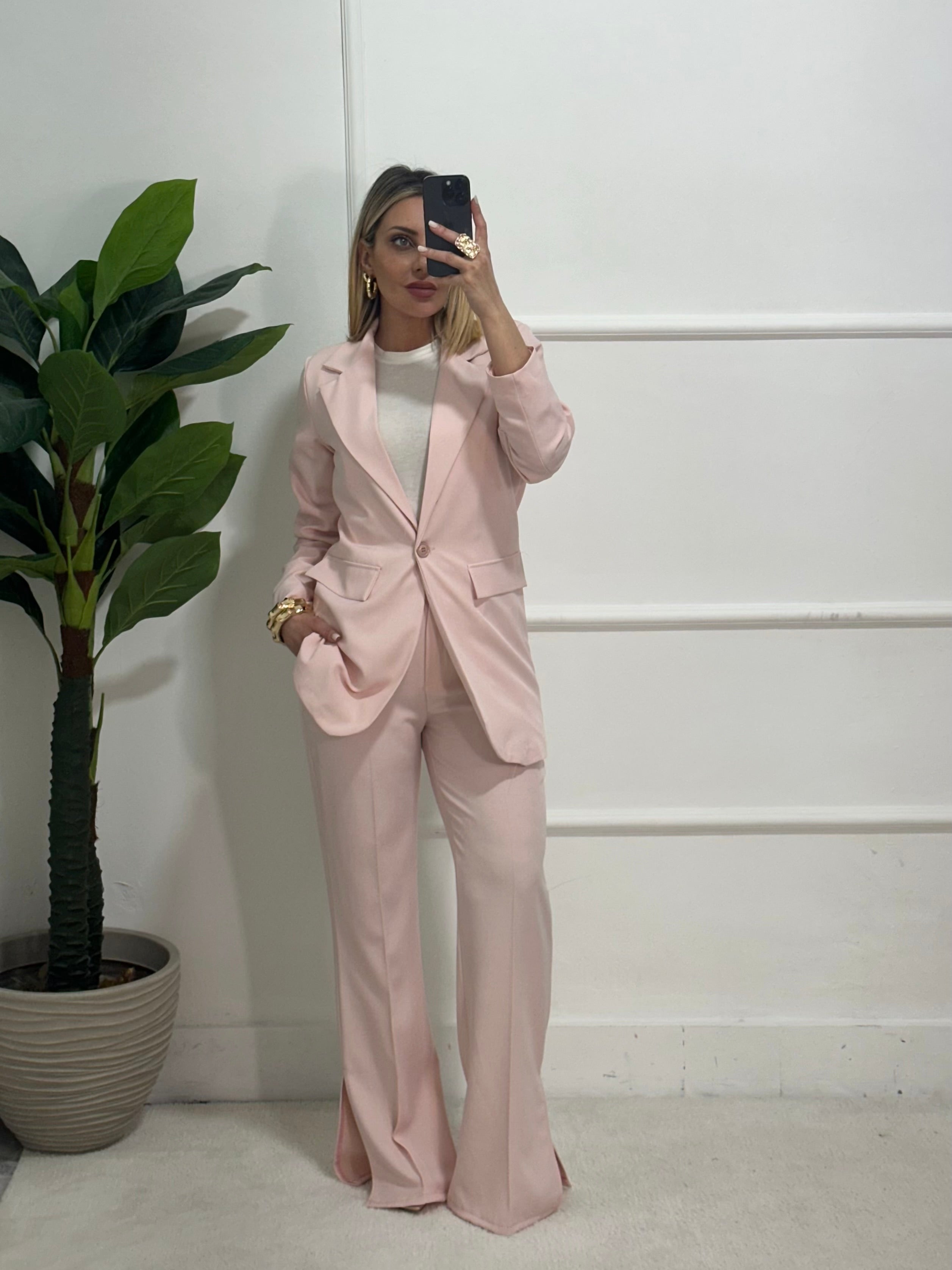 Tailleur pink Mania