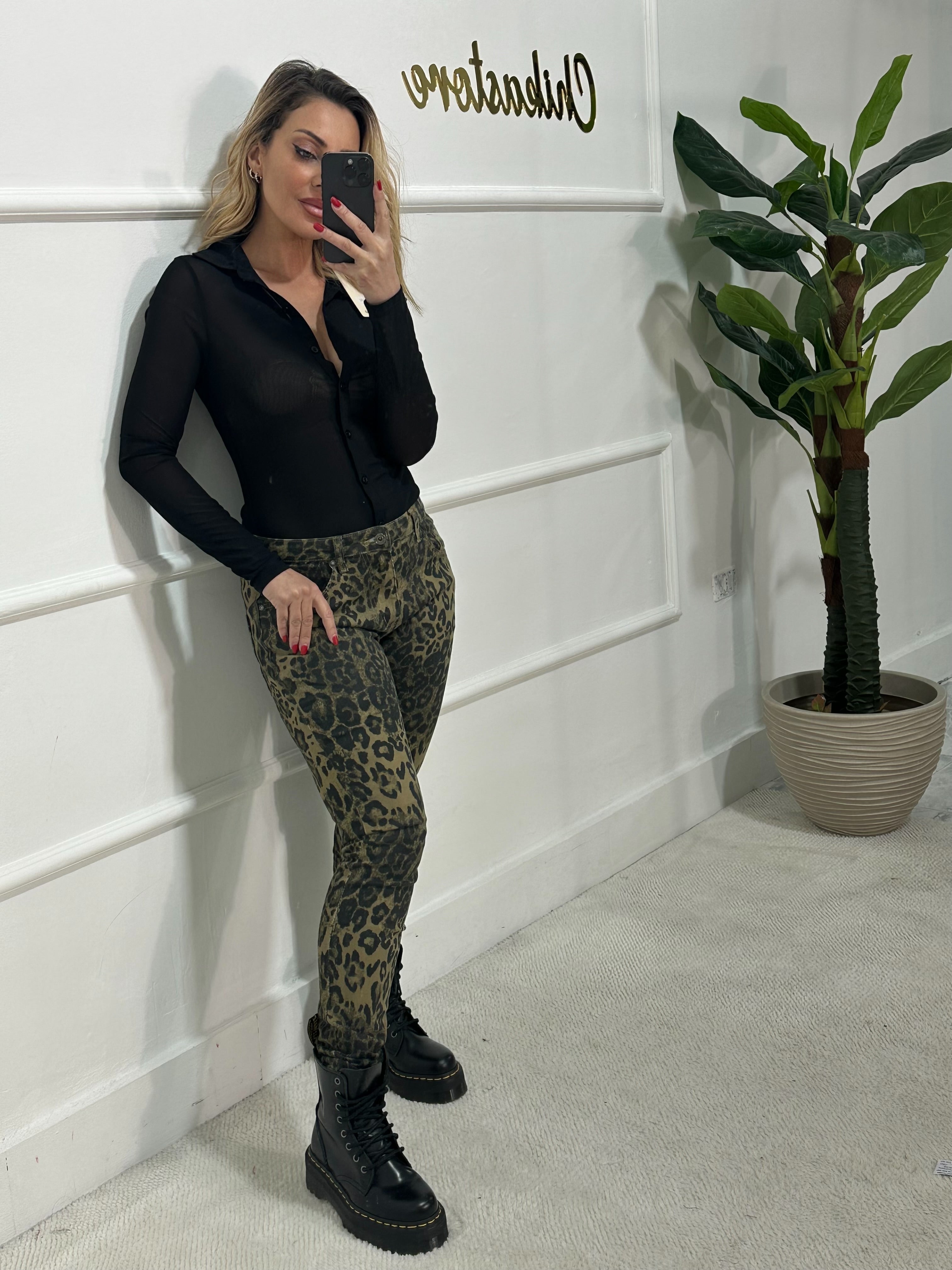 Skinny animalier