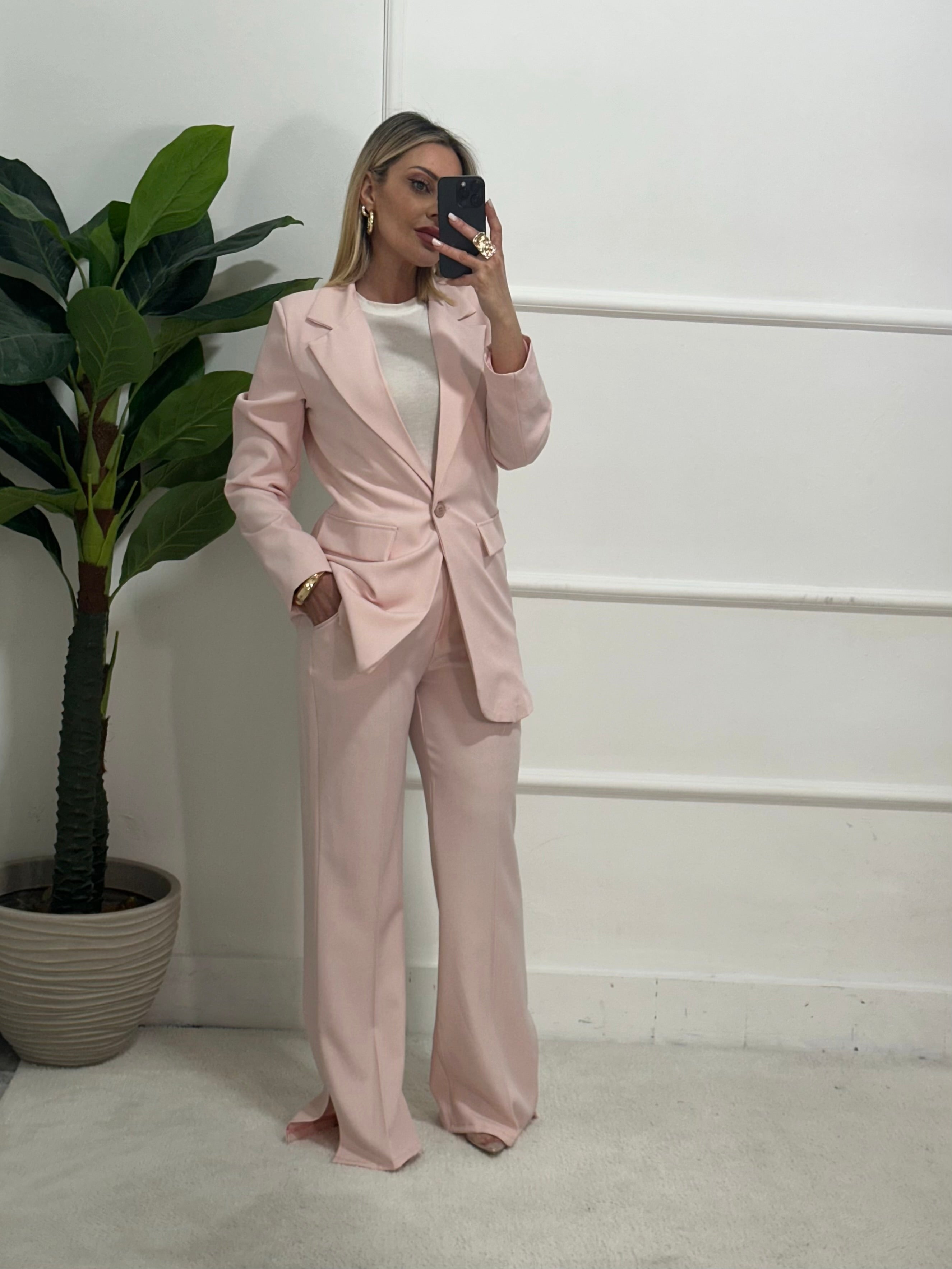 Tailleur pink Mania