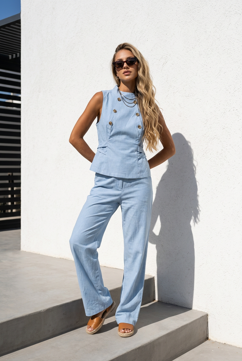 Co-ord set Malena cielo