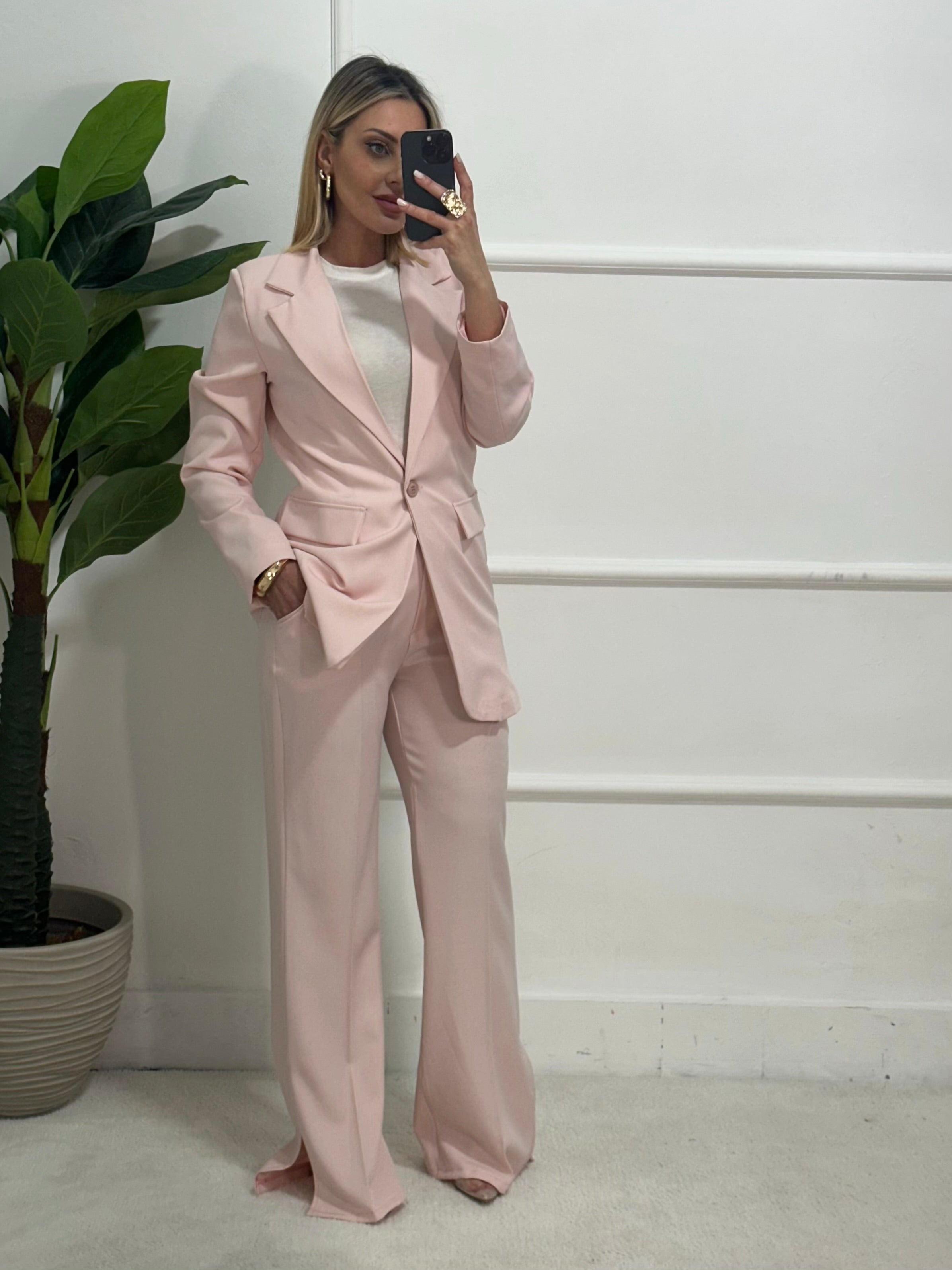 Tailleur pink Mania