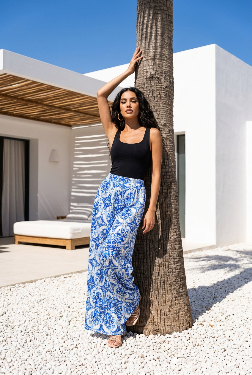 Pantaloni Capri