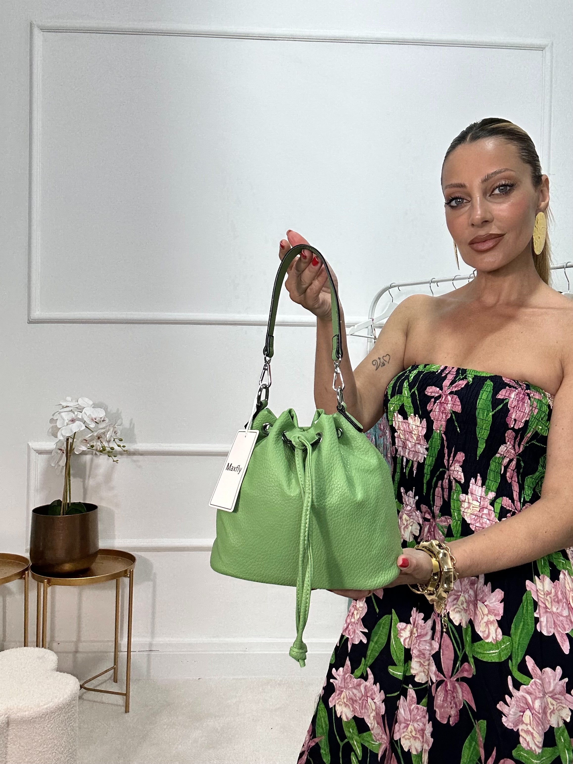 Borsa secchiello Green
