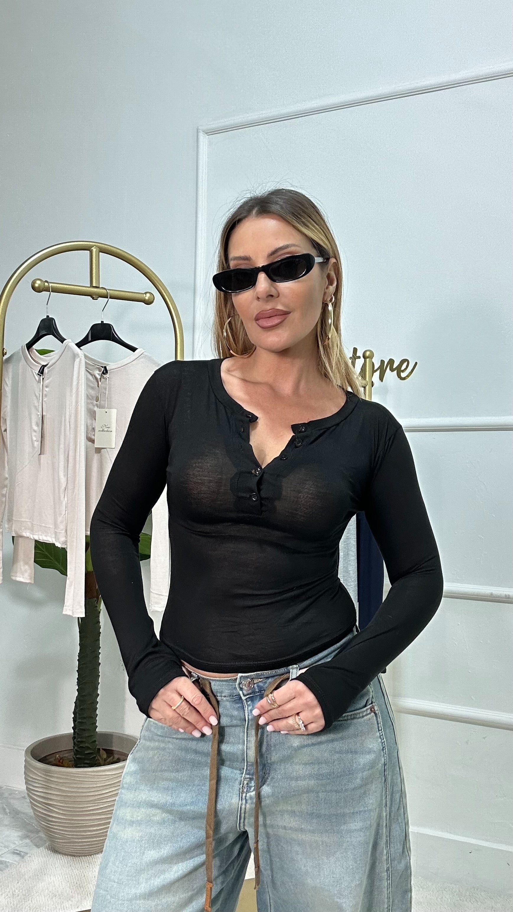 Maglia Daily Comfort Nera