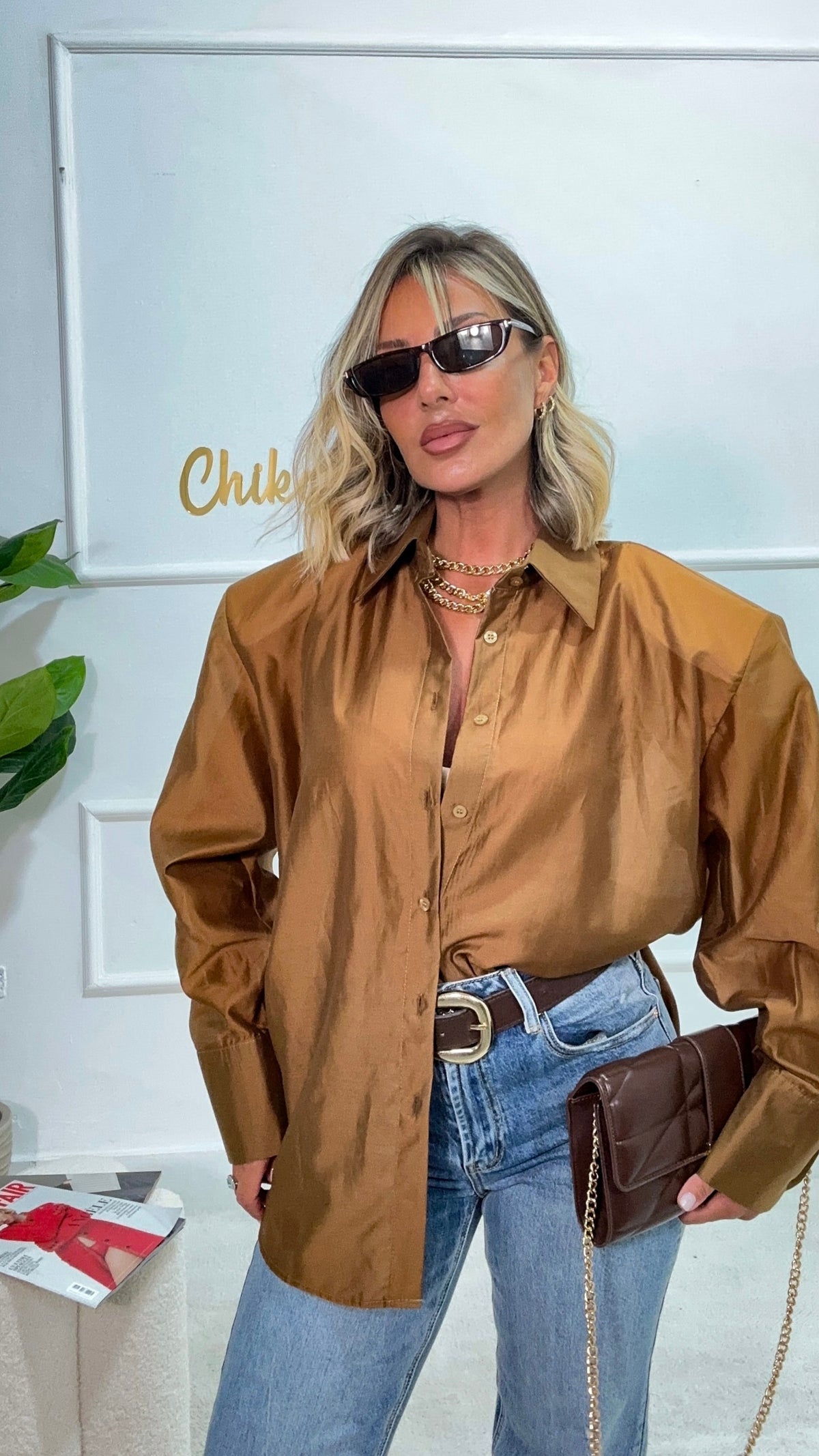 Camicia just west bronzo