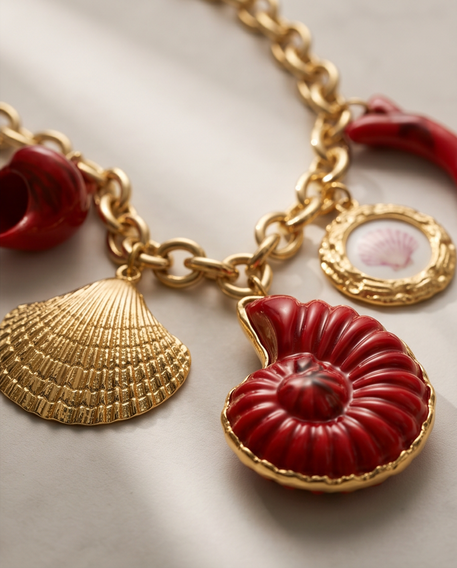 Collana conchiglie