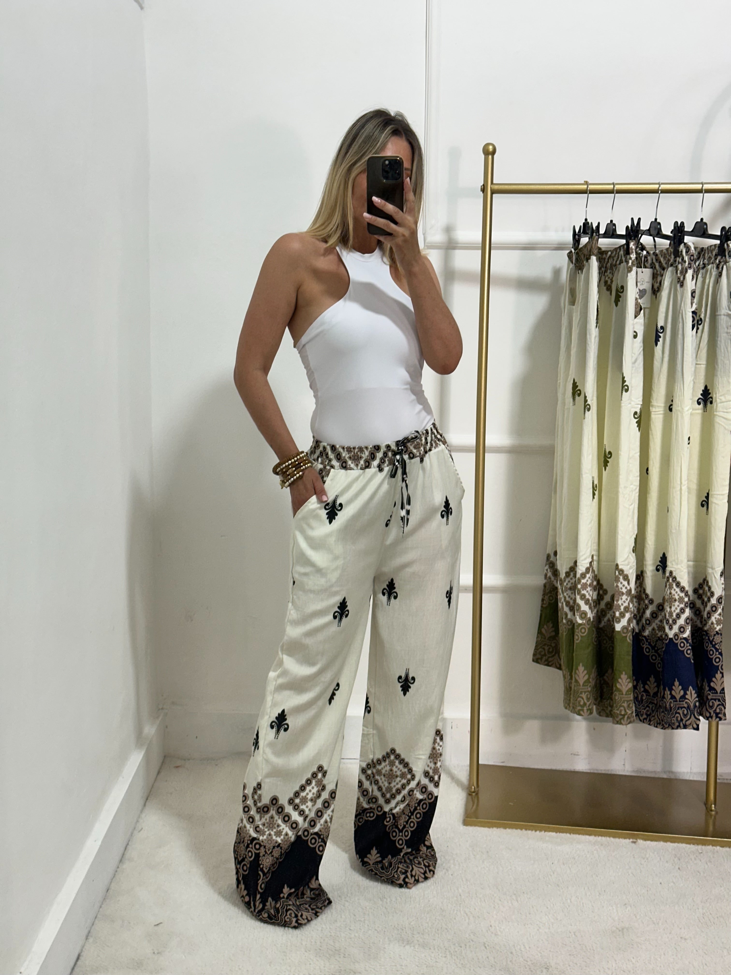 Pantaloni Jessica nero