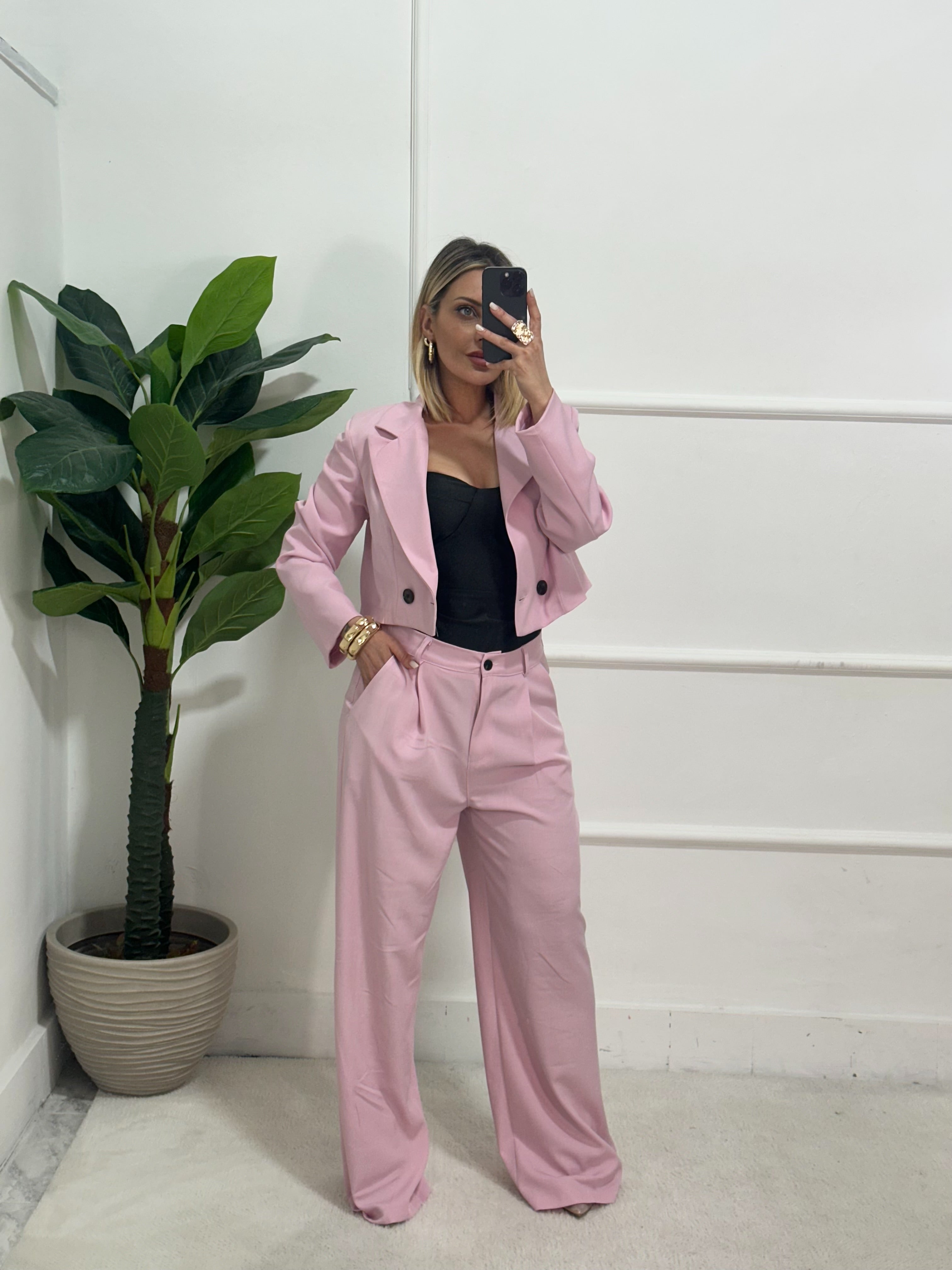 Coordinato pink Mina