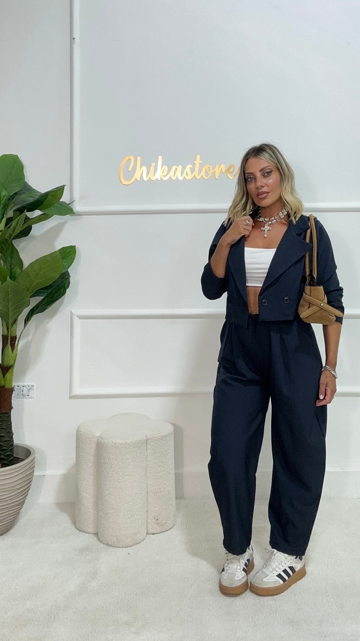 Coordinato sporty chic blue