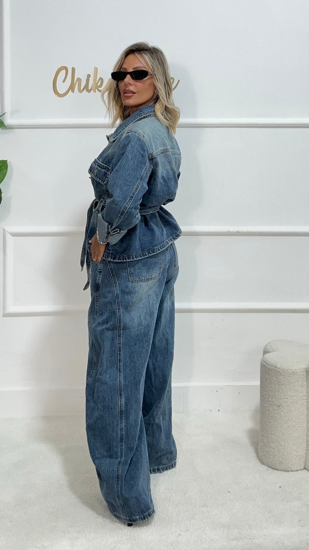 Giacca di jeans Oxford