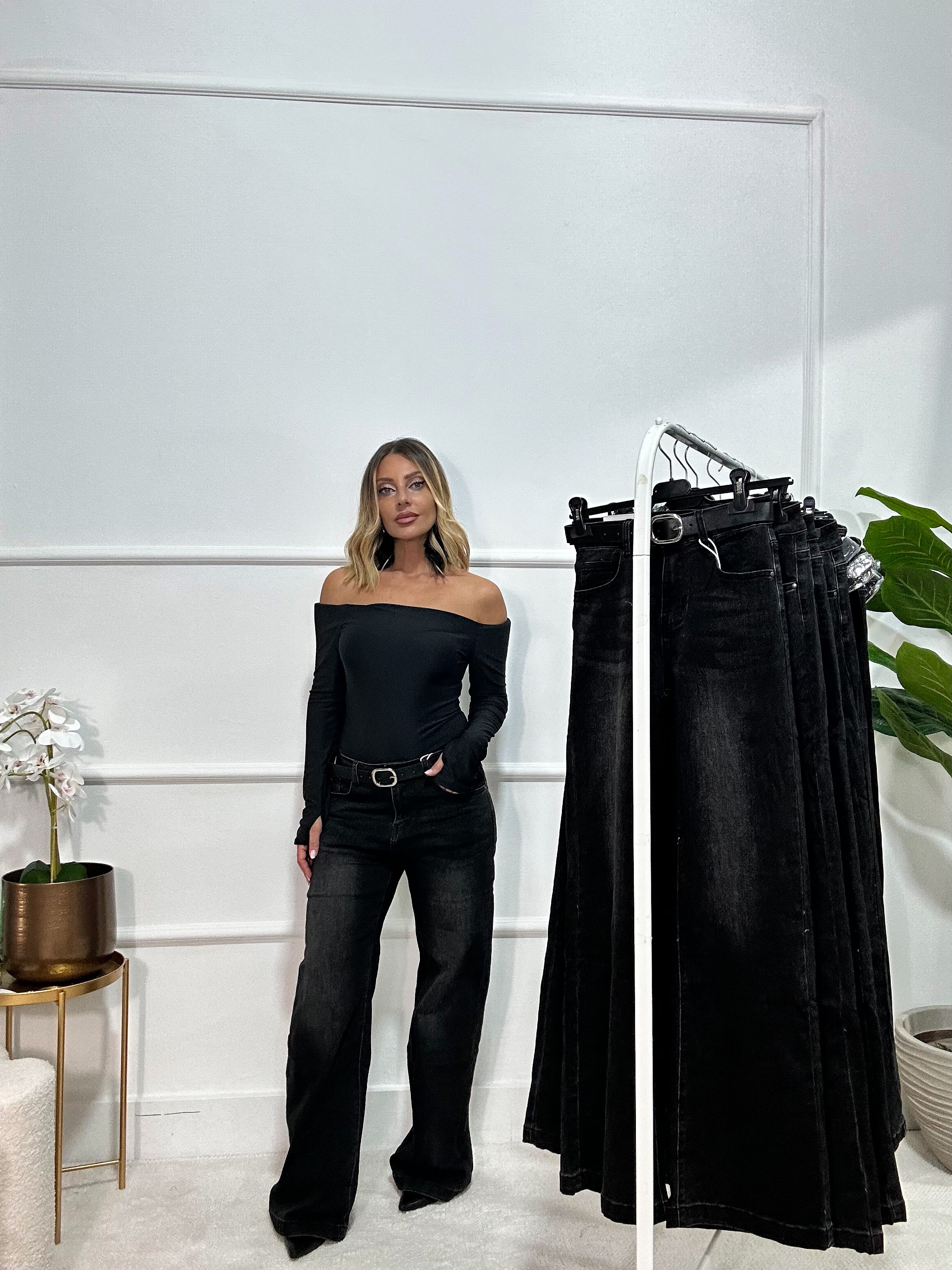Denim sfumato Black