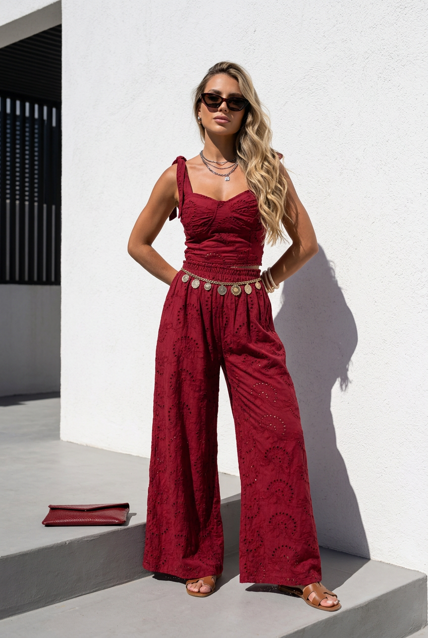 Coordinato San gallo Magenta
