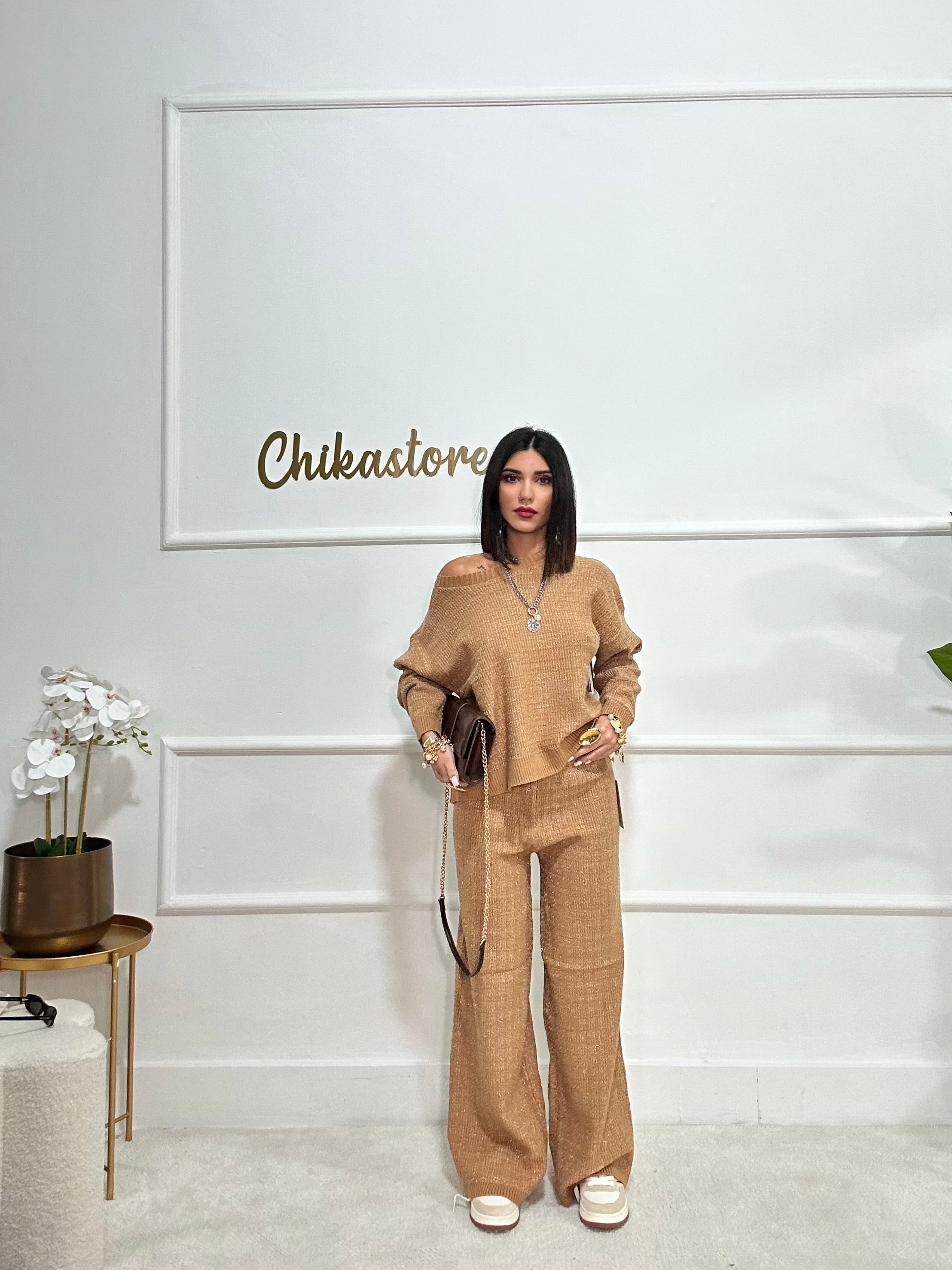 Coordinato confort caramel