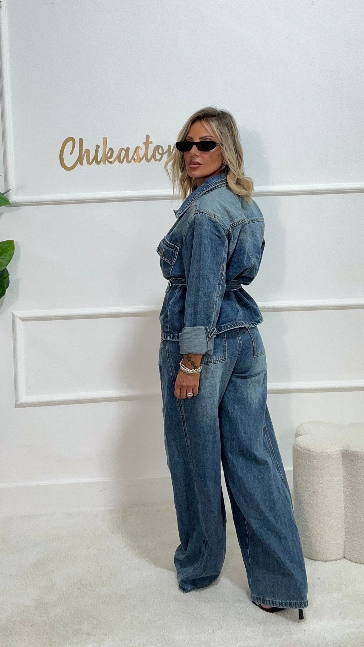 Giacca di jeans Oxford