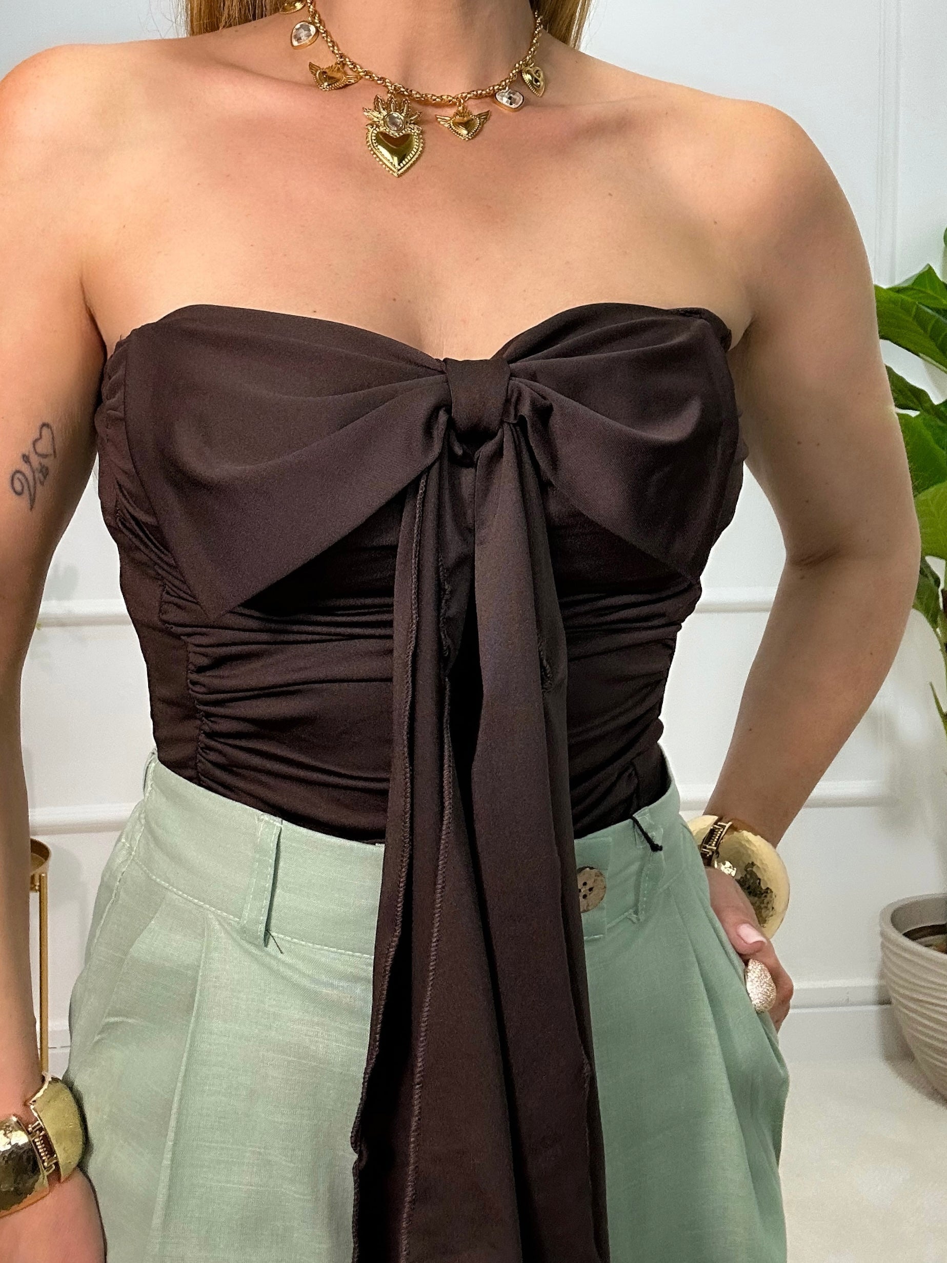 Body fiocco Brown