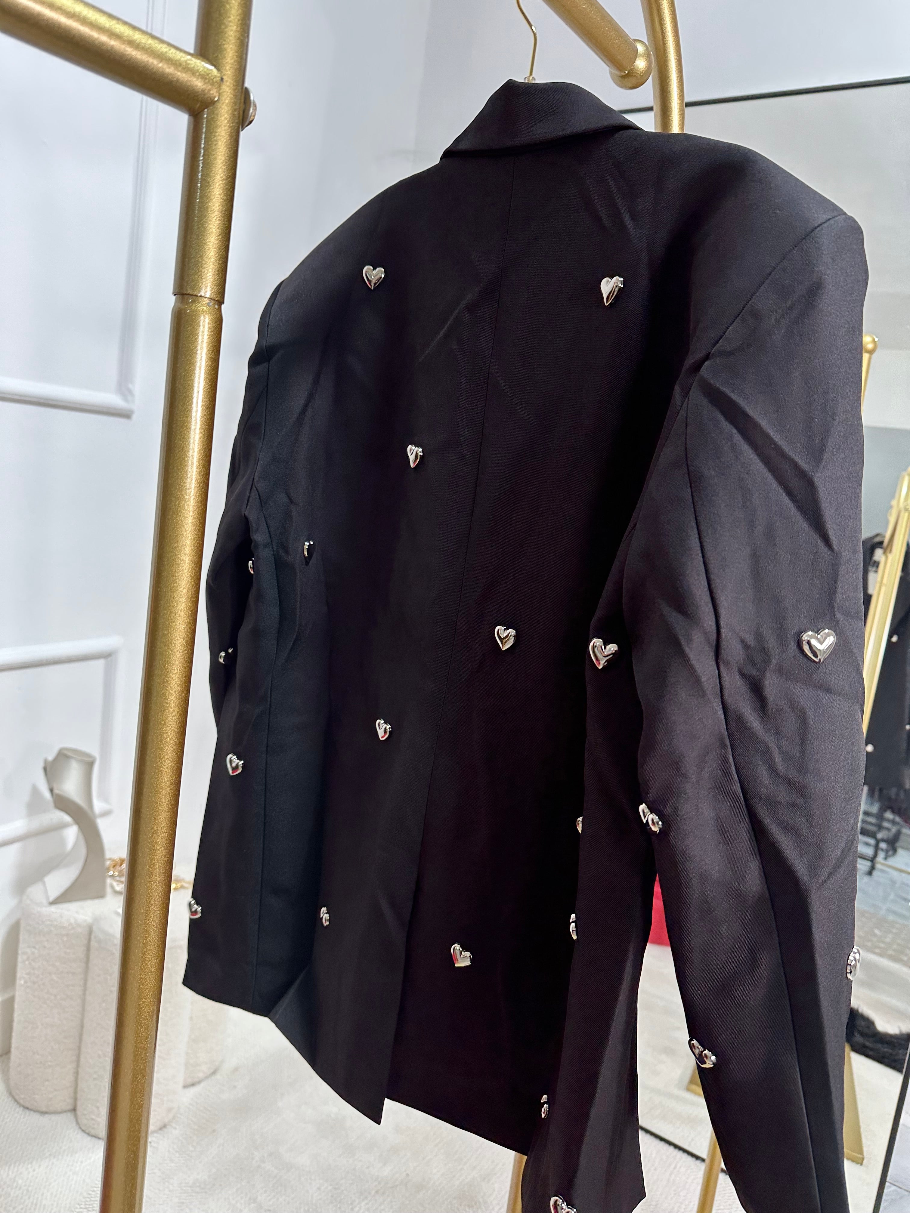 Blazer meraviglioso con cuori