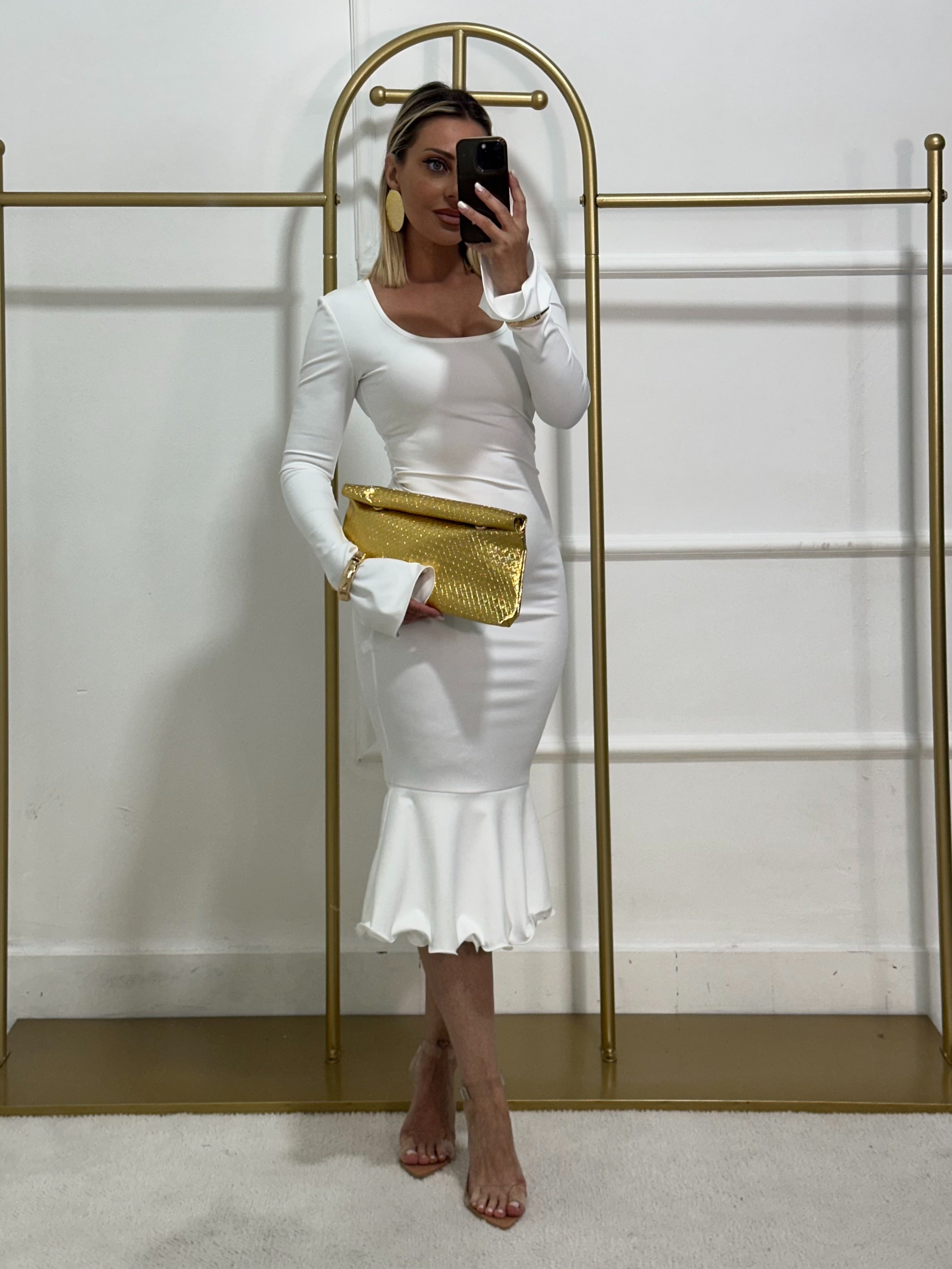 Abito Sophia bianco