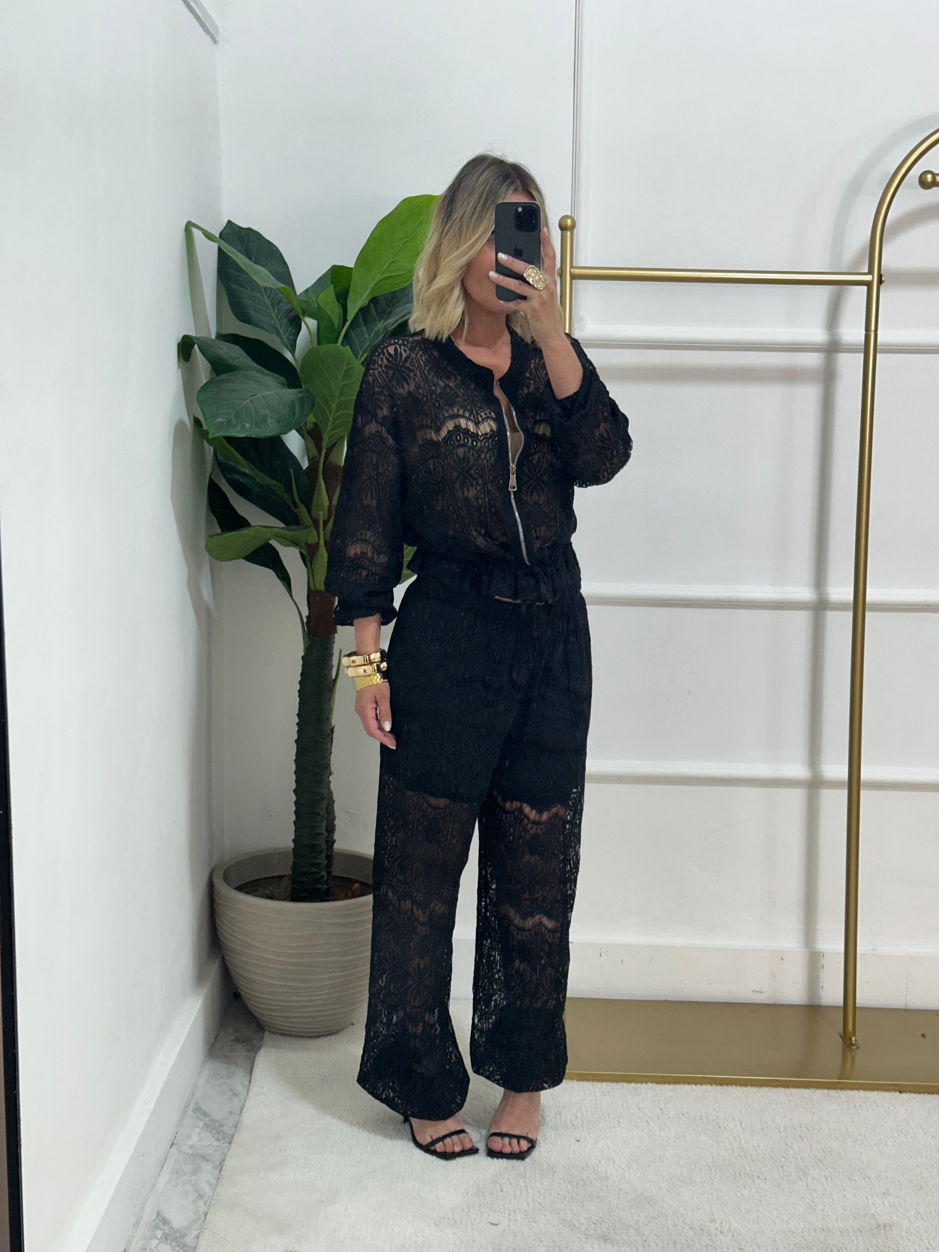 Co-ord set Charlotte Nero